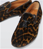 Tom Ford - Leopard print loafers