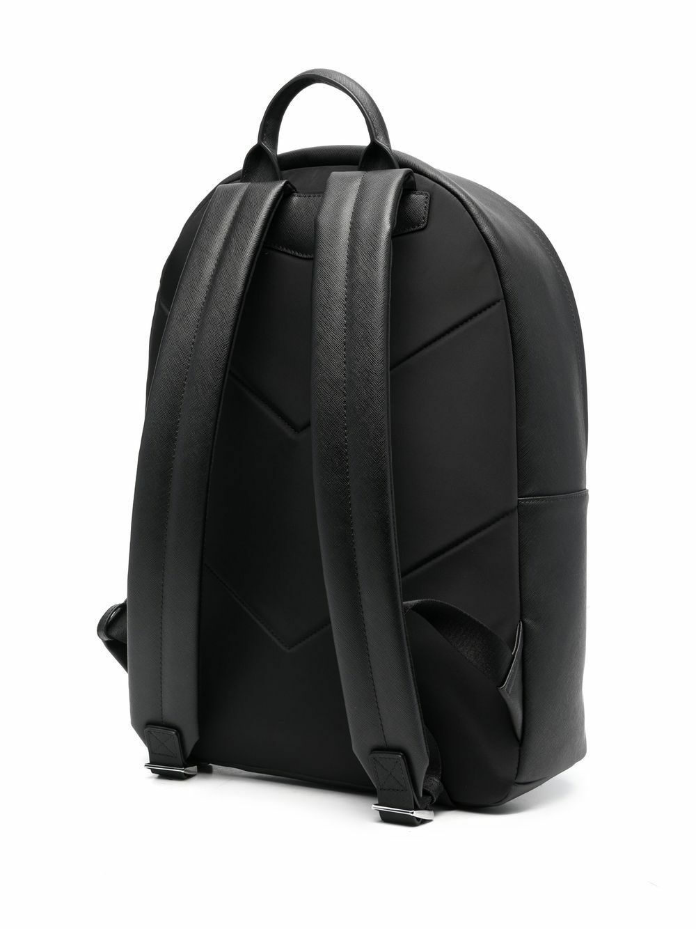 EMPORIO ARMANI - Logo Leather Backpack
