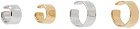 Jil Sander Gold & Silver Ear Cuff Set