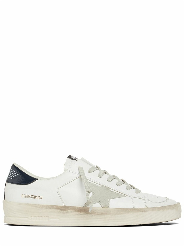 Photo: GOLDEN GOOSE - Stardan Leather & Suede Sneakers