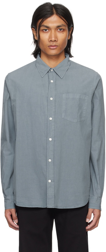 Photo: NORSE PROJECTS Blue Osvald Shirt