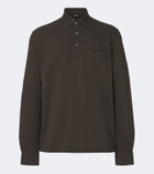 Zegna Cotton piqué polo shirt