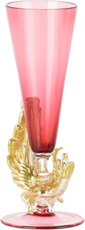 Charlie Larouche-Potvin SSENSE Exclusive Pink Bird Cocktail Glass