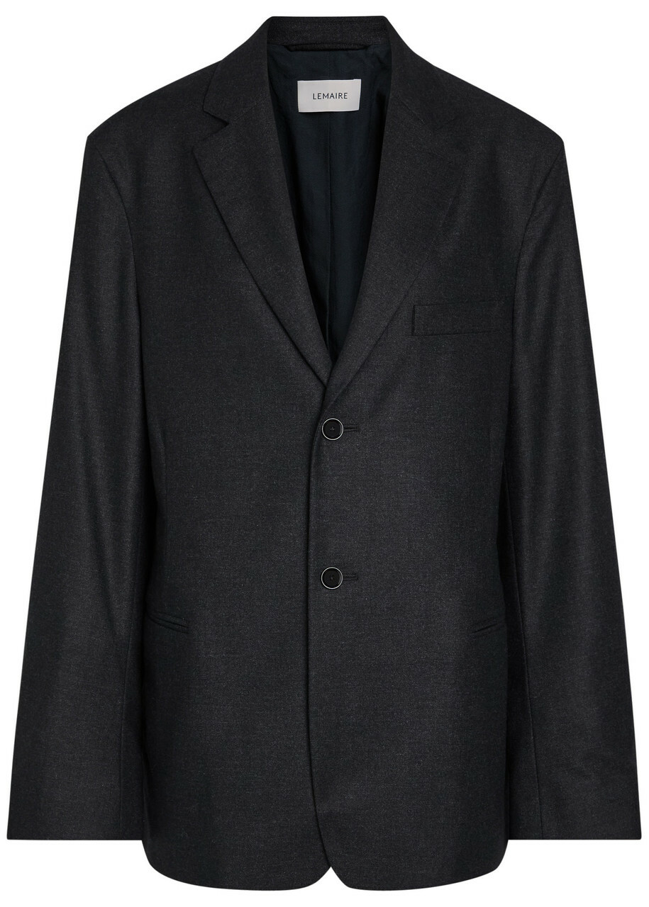 Lemaire Cashmere-blend Blazer Anthracite