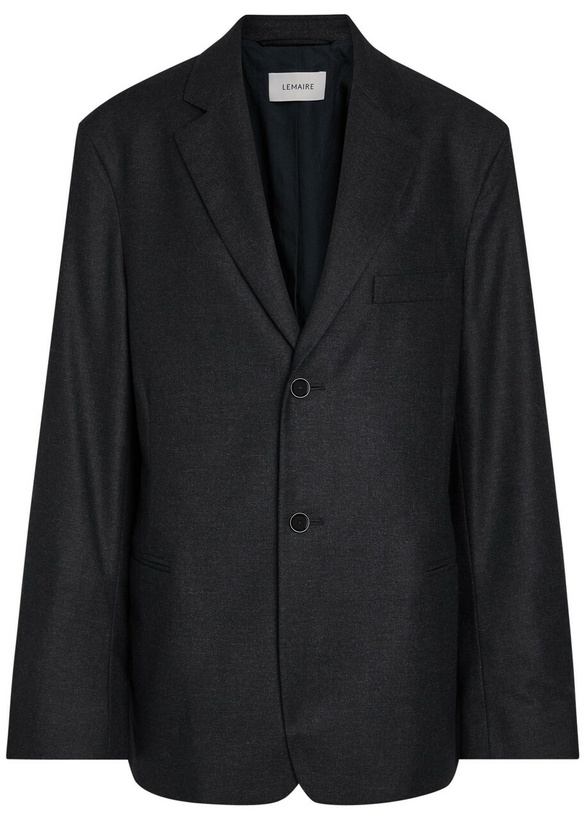 Photo: Lemaire Cashmere-blend Blazer Anthracite