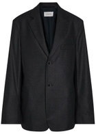 Lemaire Cashmere-blend Blazer Anthracite