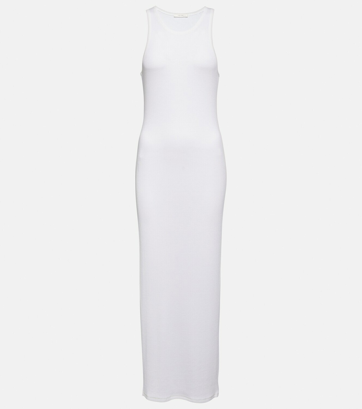 The Row Tikea ribbed-knit maxi dress