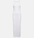 The Row Tikea ribbed-knit maxi dress