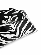 THE ATTICO - 8.30 Pm Zebra Pattern Leather Clutch Bag