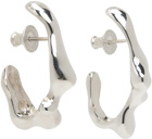 FARIS Silver Seep Hook Earrings