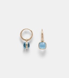 Pomellato Nudo Mini 18kt rose gold earrings with topazes