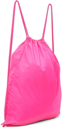 Marni Kids Pink Big M Backpack
