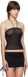 ORIENS Black Body Form Camisole