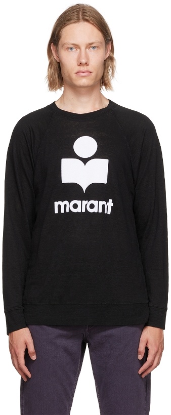 Photo: Isabel Marant Black Kieffer Long Sleeve T-Shirt
