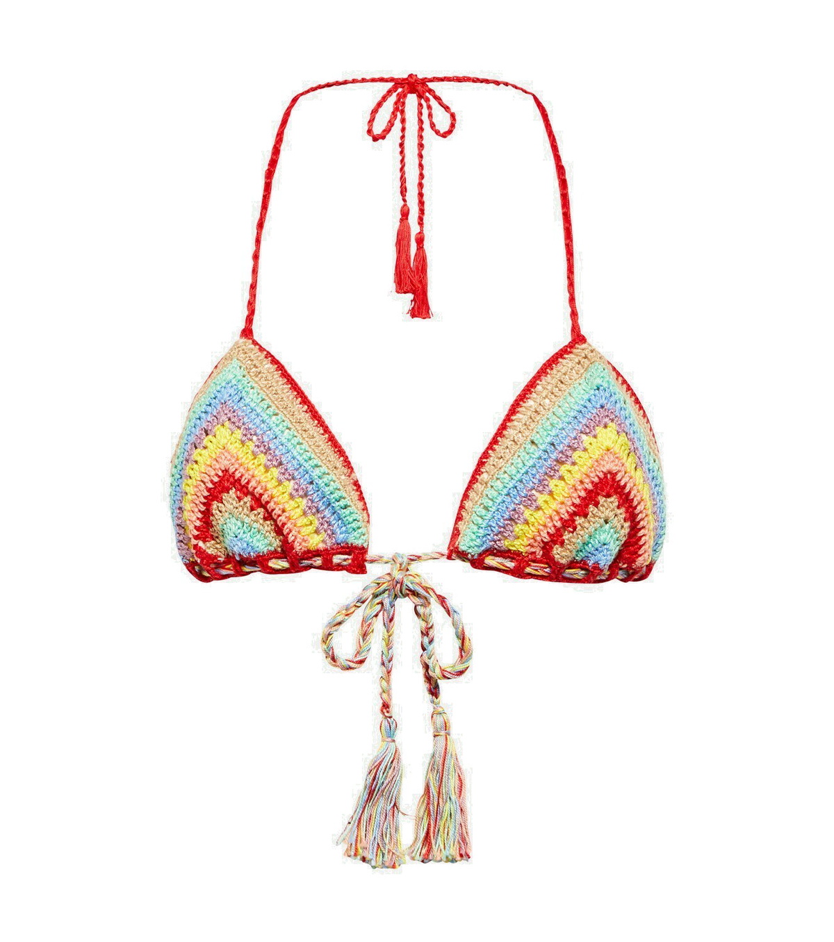 Anna Kosturova Crochet Cotton Bikini Top Anna Kosturova