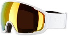 POC White Zonula Clarity Snow Goggles