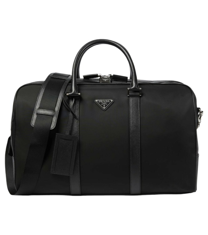 Photo: Prada Re-Nylon and Saffiano leather duffel bag