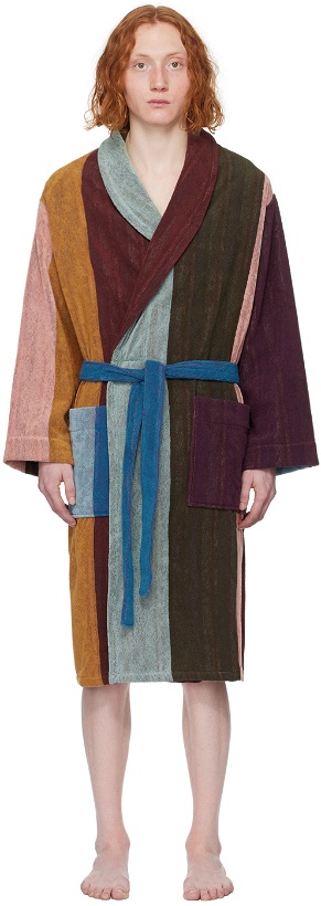 Photo: Paul Smith Multicolor Artist Stripe Robe