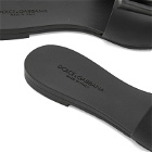 Dolce & Gabbana Women's Logo Sandals in Black
