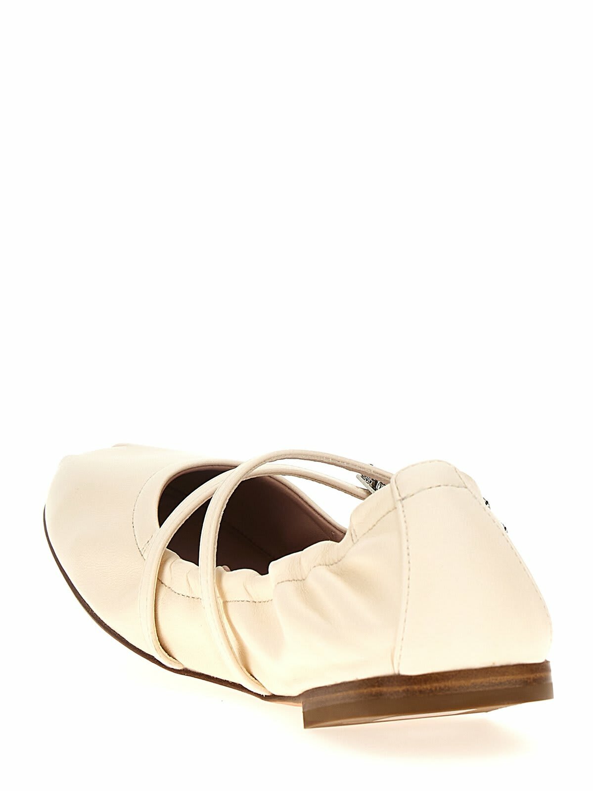 バレエシューズ ROGER VIVIER Ballerina in Nappa Leather with Jewel Buckle Belle Vivier Ballerinas in leather Black Woman
