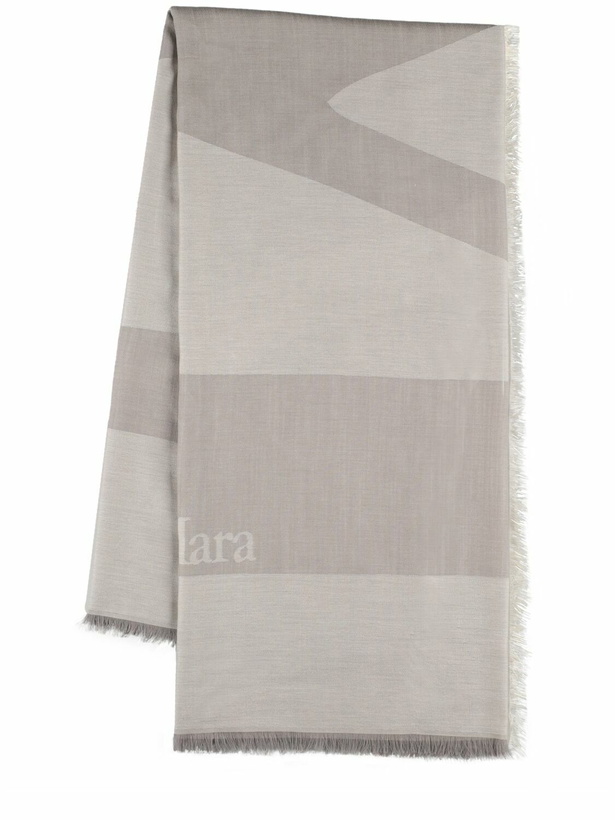 Photo: MAX MARA Aral Silk Blend Scarf