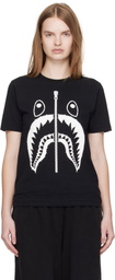 BAPE Black Crystal Stone Shark T-shirt