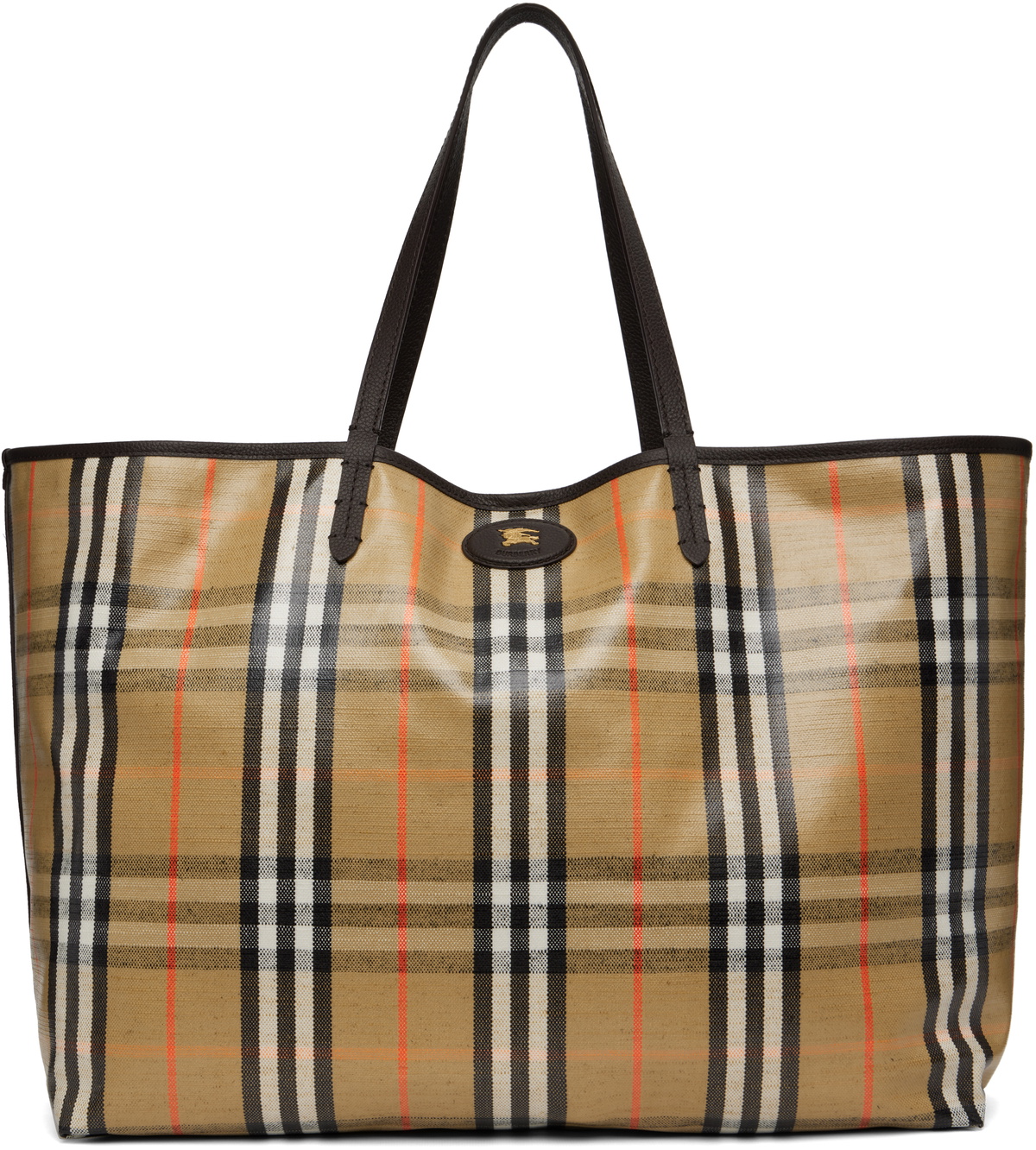 Burberry Ekd Label Tote Burberry