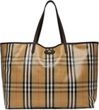 Burberry Beige Large Highlands Tote
