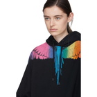 Marcelo Burlon County of Milan Black Rainbow Hoodie