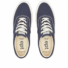 East Pacific Trade Men's Deck Canvas Sneakers in Navy