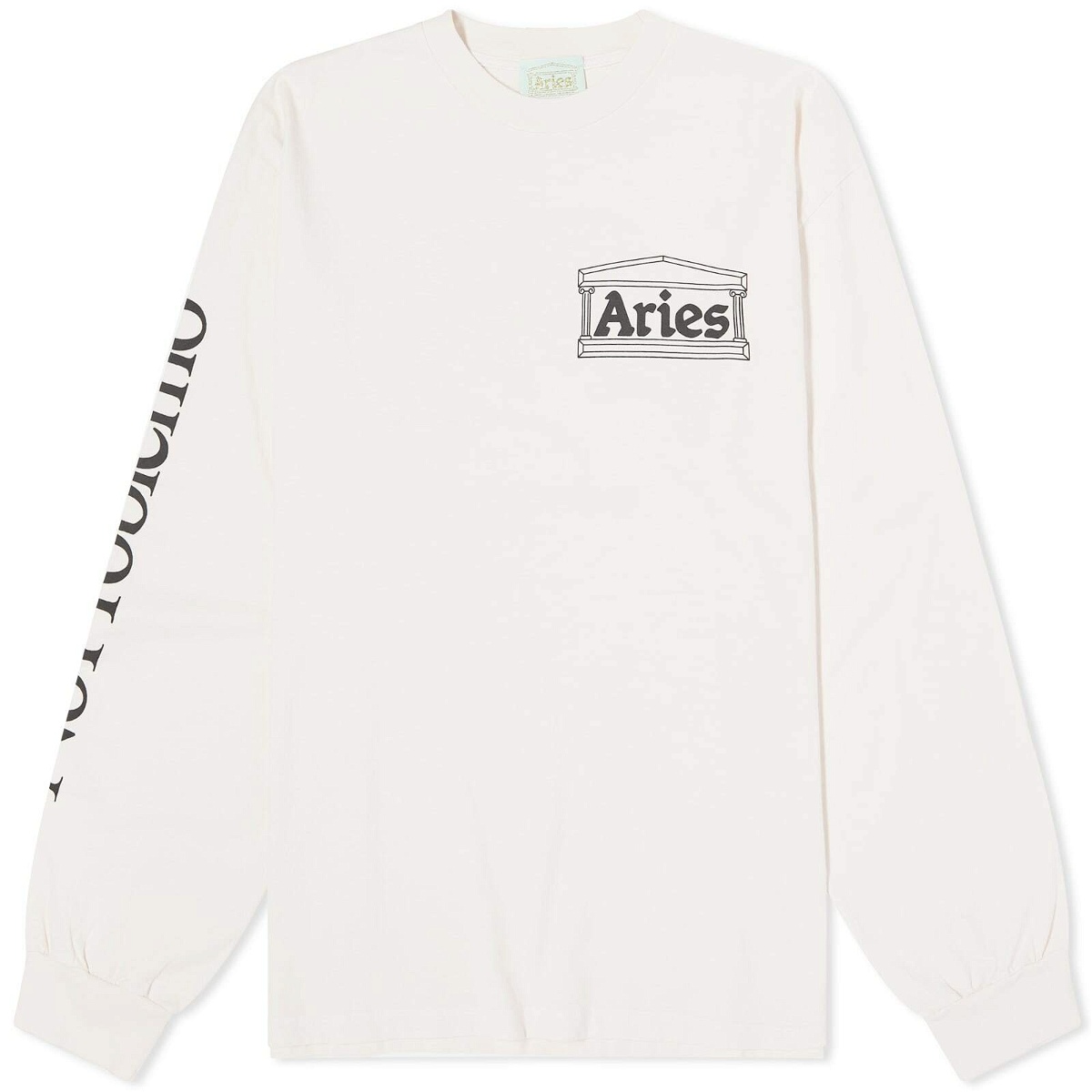 Photo: Aries Women's Long Sleeve Rat T-Shirt in Pale Pink