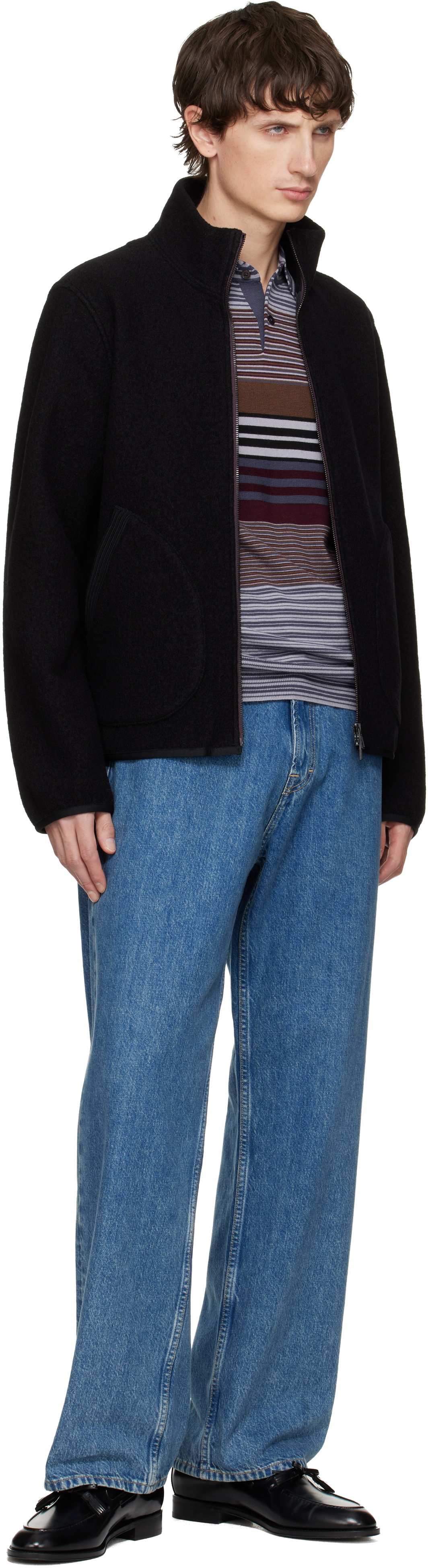PS by Paul Smith Black Wool Jacket