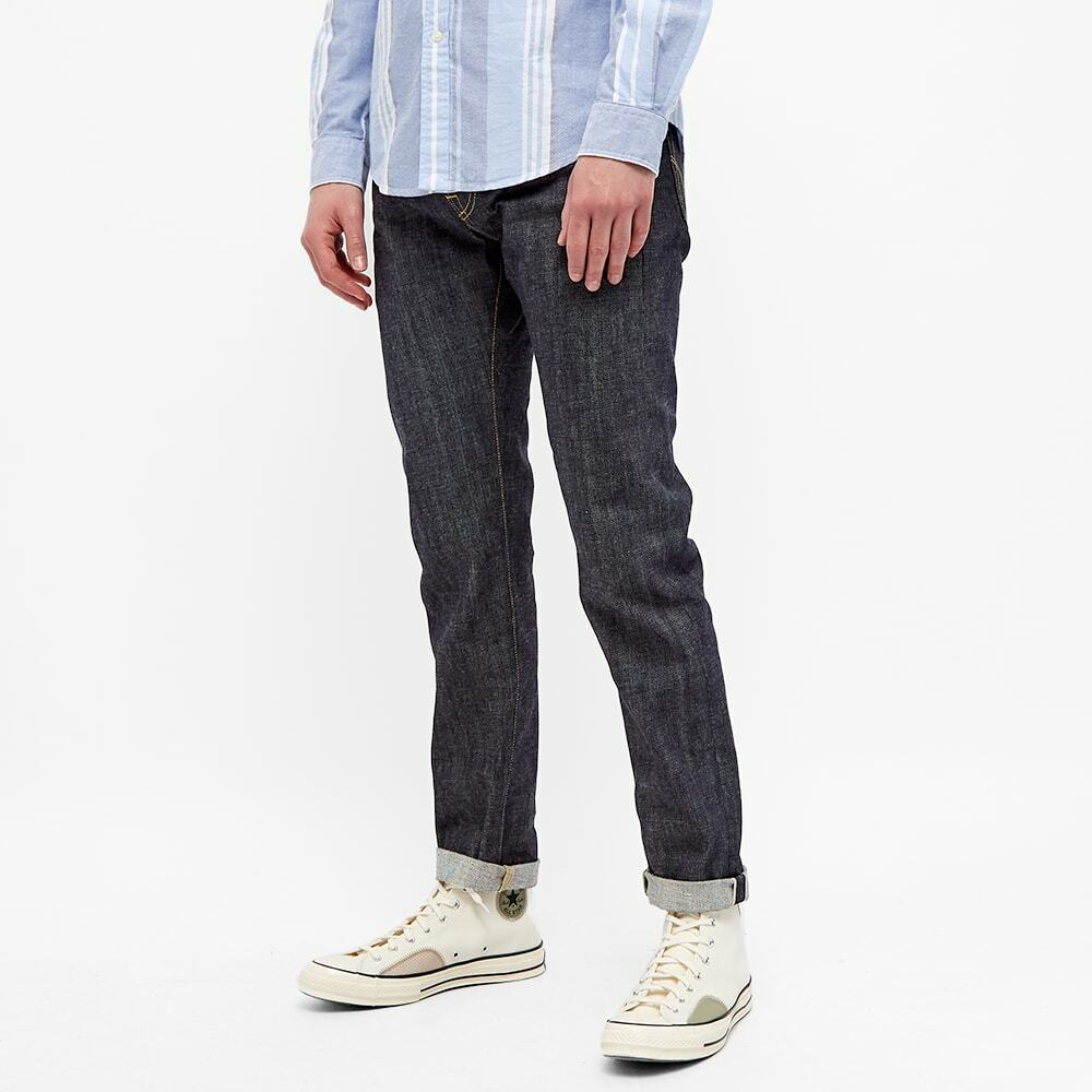 Edwin Men's ED-55 Regular Tapered Jean in Unwashed Edwin