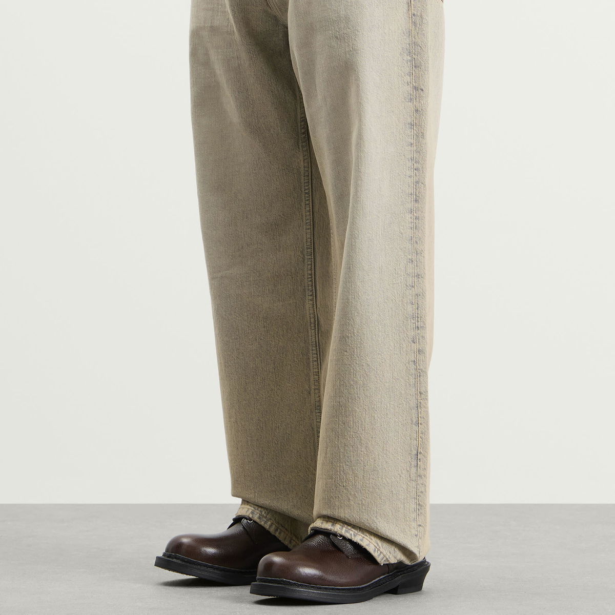 Our Legacy Men's Leather Cortege Boot in Deep Americano
