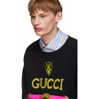 Gucci Black Beaded Sweatshirt