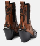 Paco Rabanne - Leather cowboy boots