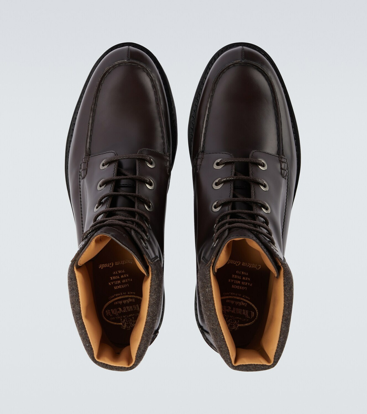 Church's Padstow leather lace-up boots