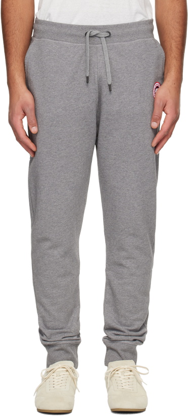 Photo: Canada Goose Gray Huron Sweatpants