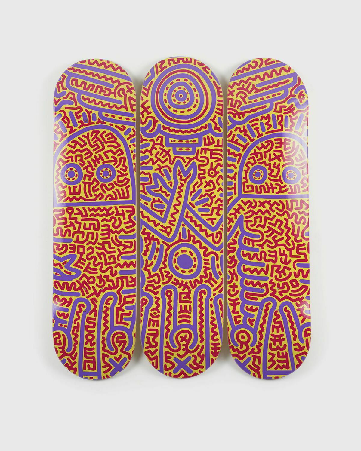 The Skateroom Keith Haring Untitled 1984 Deck Multi - Mens - Home Deco ...