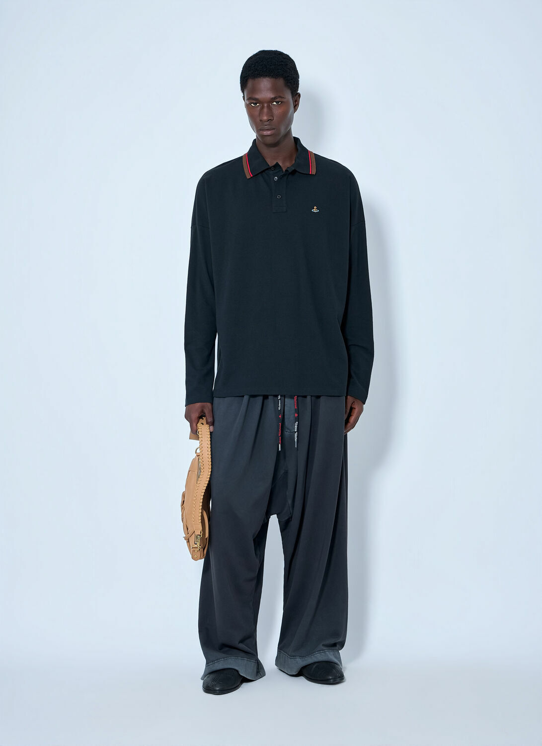 Vivienne Westwood Long Sleeve Polo Shirt