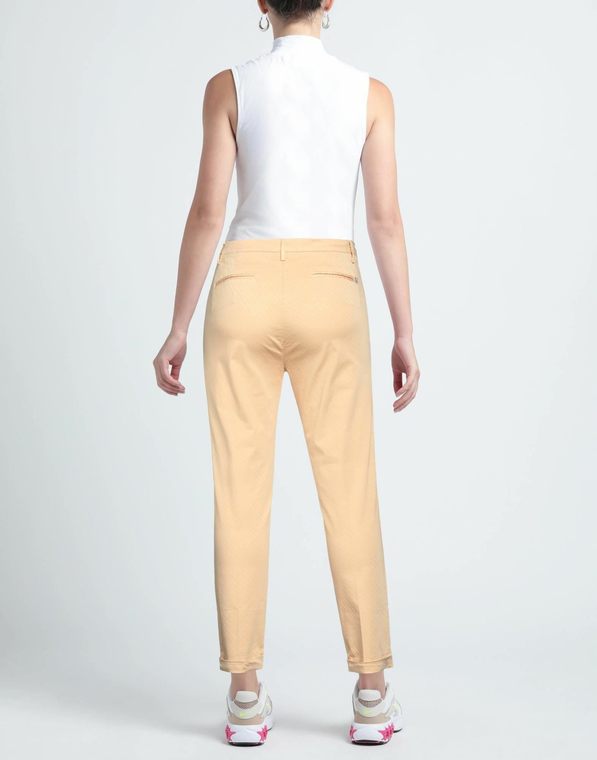 Manila Grace Womens Pants Marigold