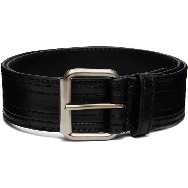 Photo: Dries Van Noten Black Calfskin Belt