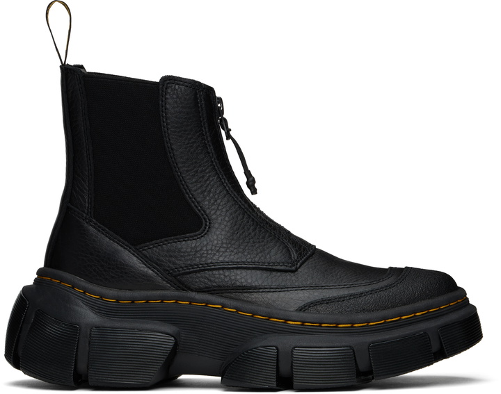 Photo: Dr. Martens Black DMXL Zip Chelsea Boots