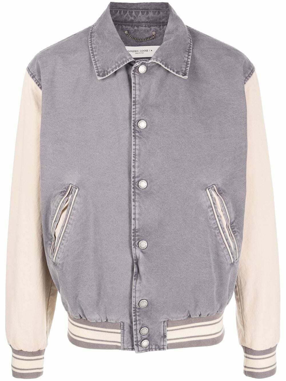 GOLDEN GOOSE - Cotton Bomber Jacket Golden Goose Deluxe Brand