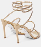 Rene Caovilla Cleo embellished leather sandals