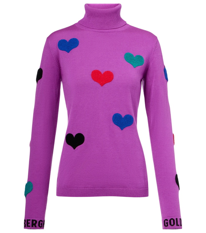 Photo: Goldbergh Bacio appliqués turtleneck sweater