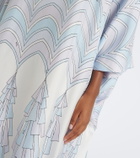 Pucci Baiadera silk twill kaftan