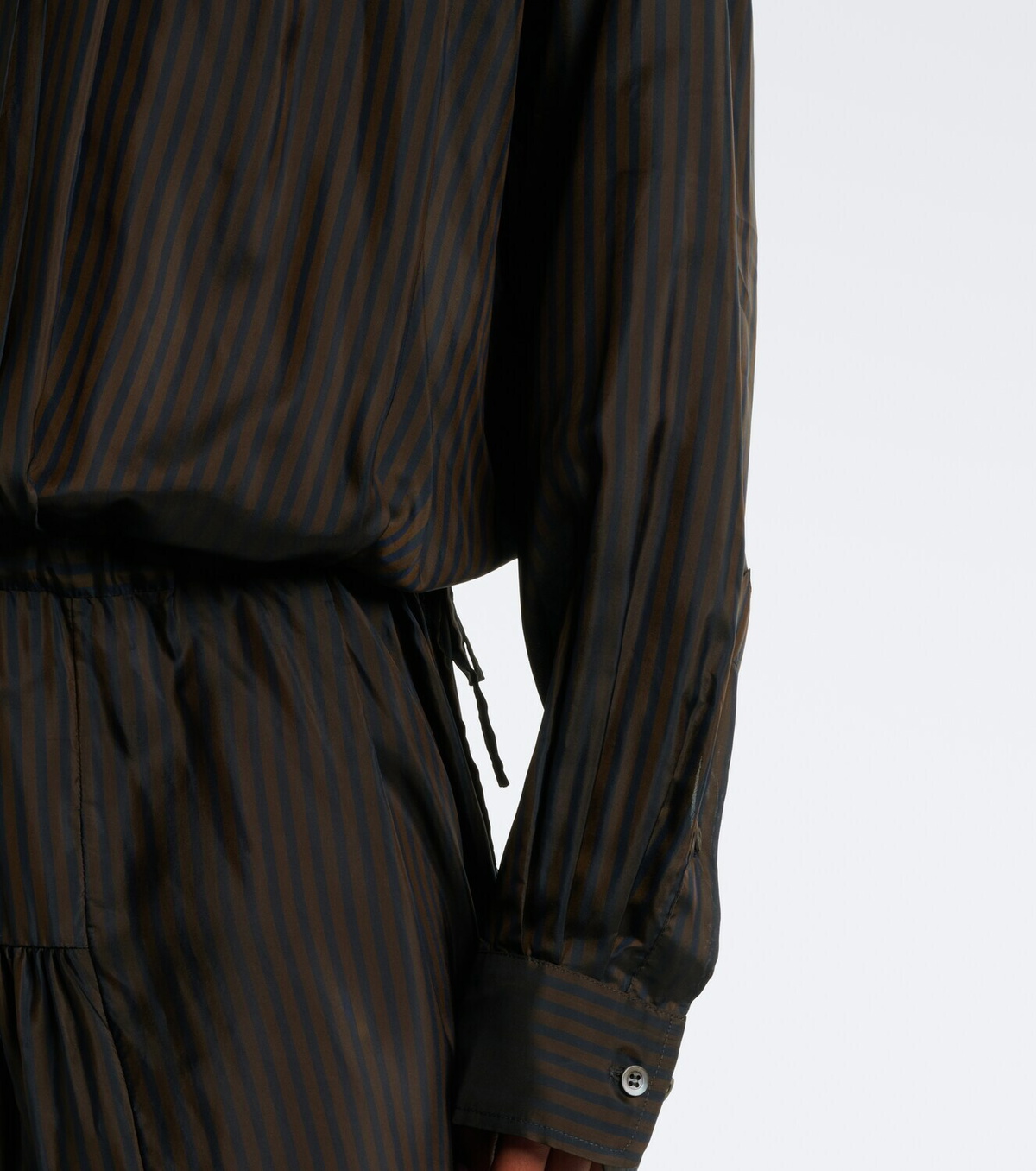 Dries Van Noten Striped midi dress