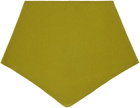 Cordera Green Merino Wool Bandana Scarf