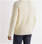 Bellerose - Racel Ribbed Cotton-Blend Sweater - Neutrals